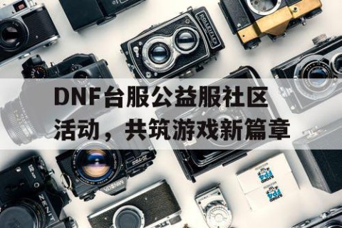 DNF台服公益服社区活动，共筑游戏新篇章