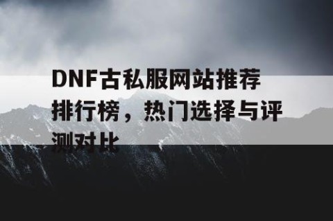 DNF古私服网站推荐排行榜，热门选择与评测对比