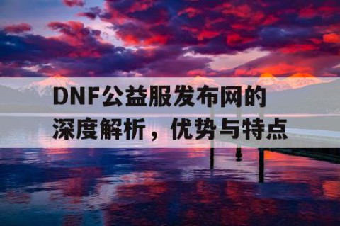 DNF公益服发布网的深度解析，优势与特点