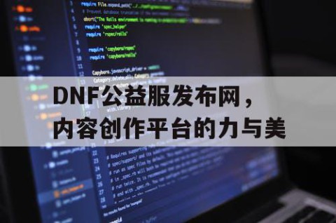 DNF公益服发布网，内容创作平台的力与美