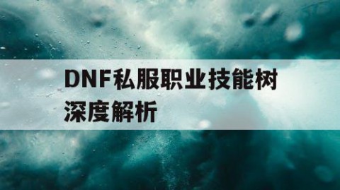 DNF私服职业技能树深度解析