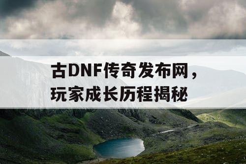 古DNF传奇发布网，玩家成长历程揭秘