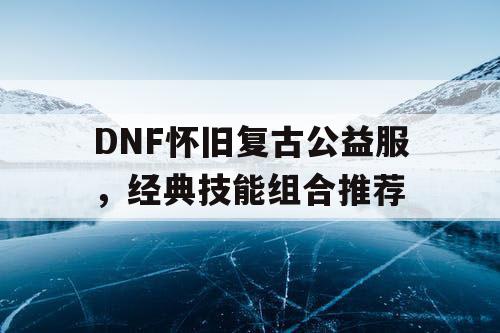 DNF怀旧复古公益服	，经典技能组合推荐