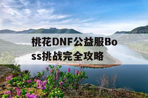 桃花DNF公益服Boss挑战完全攻略