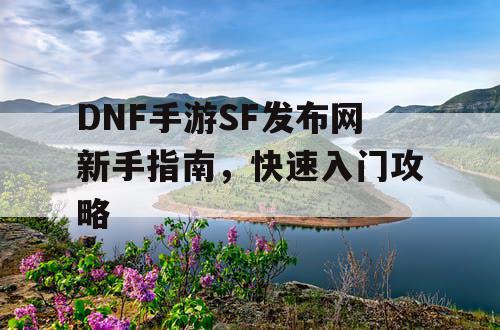 DNF手游SF发布网新手指南，快速入门攻略