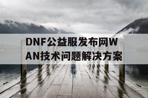 DNF公益服发布网WAN技术问题解决方案