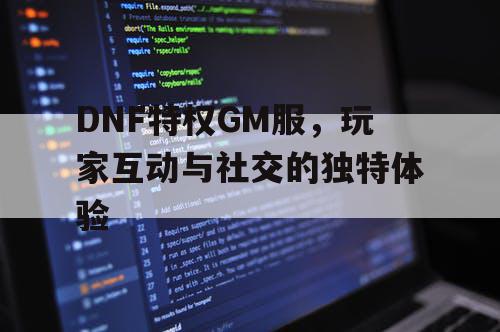 DNF特权GM服，玩家互动与社交的独特体验