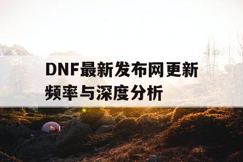 DNF最新发布网更新频率与深度分析