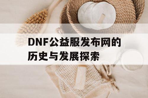 DNF公益服发布网的历史与发展探索