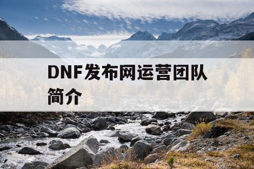 DNF发布网运营团队简介