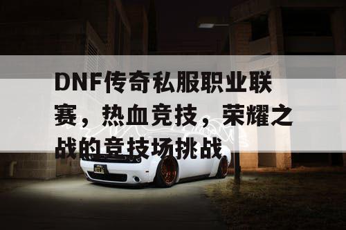 DNF传奇私服职业联赛	，热血竞技，荣耀之战的竞技场挑战