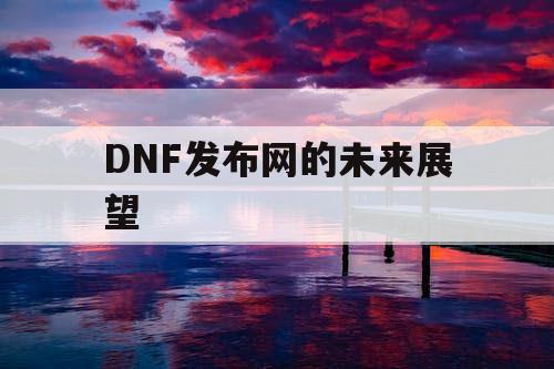 DNF发布网的未来展望