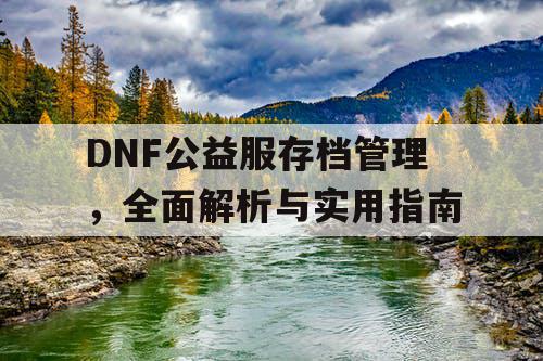 DNF公益服存档管理	，全面解析与实用指南