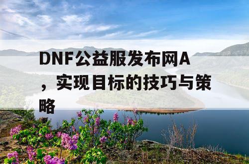 DNF公益服发布网A	，实现目标的技巧与策略