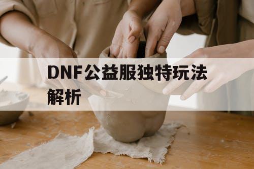 DNF公益服独特玩法解析