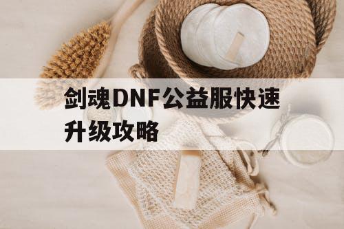 剑魂DNF公益服快速升级攻略