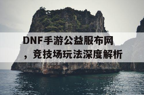 DNF手游公益服布网	，竞技场玩法深度解析