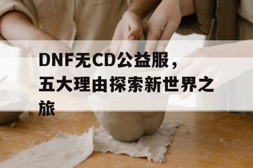 DNF无CD公益服，五大理由探索新世界之旅